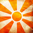 Illustration: sunbeams grunge background with stains sunbeams grunge background with stains