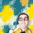 Mixed up graphic designer struggling with client
