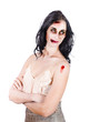 Zombie women posing