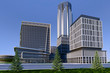 Illustration: Buildings skyscrapers Buildings skyscrapers