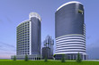 Illustration: Buildings skyscrapers Buildings skyscrapers