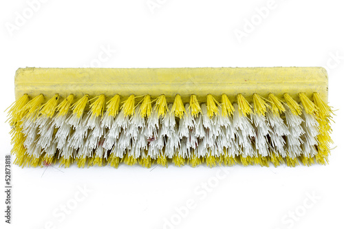 Photo: Yellow dirty scrubber Yellow dirty scrubber