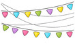 colorful bunting