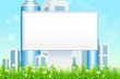 Empty Billboard in the Grass