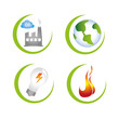 Vektor: energy coins energy coins