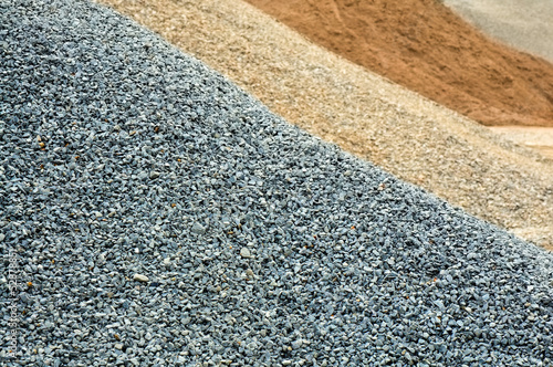 Photo: Kies, Sand, Splitt, Gesteinskörnung, Rohstoffe Kies, Sand, Splitt, Gesteinskörnung, Rohstoffe