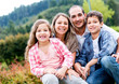 Happy family portrait
