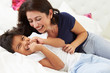 Photo: Mother And Son Lying In Bed Together Mother And Son Lying In Bed Together
