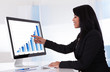 Businesswoman Using Computer