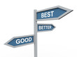 Good, better and best