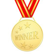 Winner medal