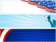 Patriotic banners