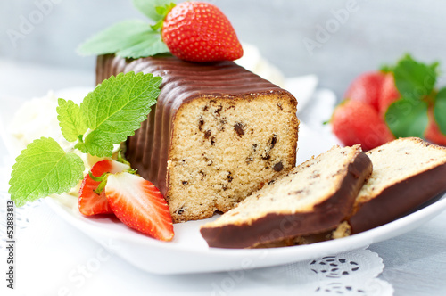 Photo: Stracciatellakuchen Stracciatellakuchen