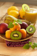 canvas print picture - Obstsaft