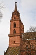 Basel Cathedral in winter, Switzerland