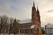 Basel Cathedral in winter, Switzerland