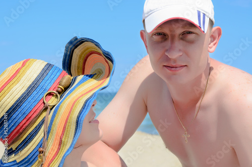 Photo: Couple on the beach Couple on the beach
