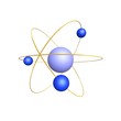Molecule, 3D render.