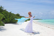 woman on the beach