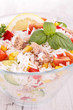 Photo: rice,tomato,corn and cucumber rice,tomato,corn and cucumber
