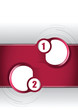 Vector: Vector red background concept for brochure Vector red background concept for brochure