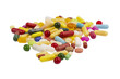 Viele bunte Tabletten