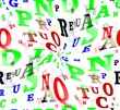 LETTRES EN COULEURS