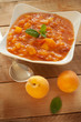 Obstgrütze mit Quark