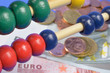 Abakus-Detail mit Bargeld