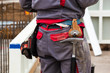Bauarbeiter auf einer Baustelle