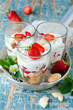 Strawberry tiramisu