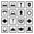 Vector: Black Awards Icons Black Awards Icons