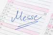 Eintrag im Kalender: Messe