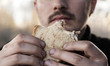 Foto: Eating with dirty hands Eating with dirty hands