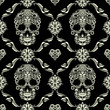 Skull Ornamental Pattern