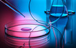Petrischale und Pipette 2