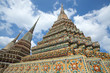 Authentic Thai Architecture in Wat Pho, Bangkok