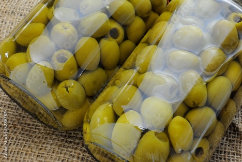 Photo: Olive verdi denocciolate in barattolo Olive verdi denocciolate in barattolo