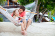 Father and daughter on vacation