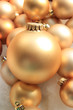Golden Christmas Ornaments Golden Christmas Ornaments