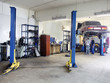 a car repair garage