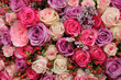 Pastel wedding flowers