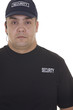 security guard isolated on white