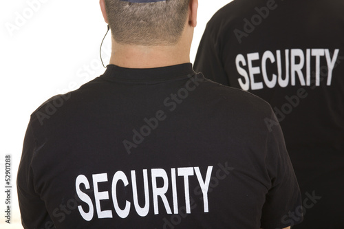 Photo: security guard security guard
