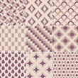 seamless retro pattern print