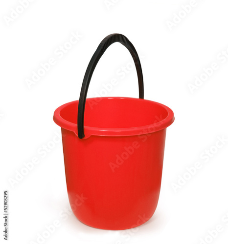 Photo: red bucket red bucket