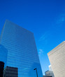 Downtown Houston in Texas mirror skyscrapers