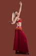 woman in exotic dress