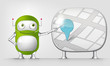 Vector: Green Robot Green Robot
