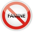 panneau famine